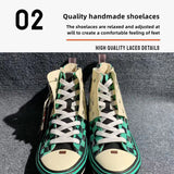 Kamado Tanjirou comfortable Canvas shoes Sports shoes（The size of this style is US, please confirm the length of the foot and refer to the ruler table, if you need other sizes, please contact customer service）