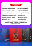 Super Hero Iron Man/Spiderman/Captain America wireless Bluetooth Headphone, 1 piece BT5.3 low latency gaming headset, TWS hi-Fi stereo sound quality transformer Earphone with microphone Gaming Travel sports Headphones