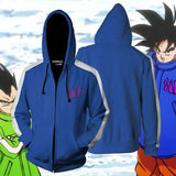Son Goku cos Hoodie casual spring and autumn coat with hood  (Both boys and girls can wear it)