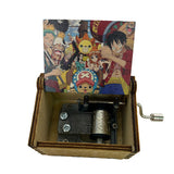 Luffy/Chopper handmade wooden music box Music box creative music box (send lover, send friends, send relatives)
