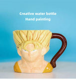 Son Goku stylish and creative hand-painted drinking cups