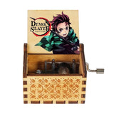 Kamado Tanjirou/Kamado Nezuko handmade wooden music box Music box creative music box (send lover, send friends, send relatives)