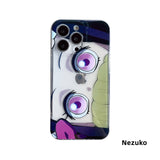 Nezuko/Tanjirou Apple silicone crash-resistant phone case（The biggest discount: Buy 1 get 1 free, please mark the free phone case model and style in the order when you buy! Any style will do!）