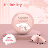 Hello Kitty Mobile phone Wireless Bluetooth Apple Android Universal active noise reduction HD sound quality headset earphones