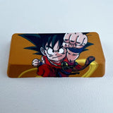 Son Goku/Bejīta Creative transparent cute mechanical keyboard cap