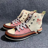 Kamado Nezuko comfortable Canvas shoes Sports shoes（The size of this style is US, please confirm the length of the foot and refer to the size specification, if you need other sizes, please contact customer service）