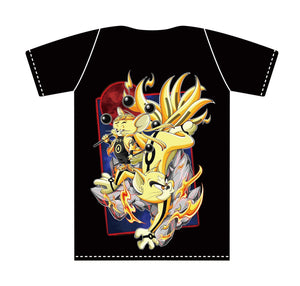 【7】Kurama Tom High appearance level Trend T-shirt cute and handsome anime characters(The real thing is more delicate than the picture.)