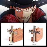 Dracule Mihawk necklace the same pendant black knife pendant