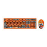 Sasuke/Kurama Mechanical Keyboard Three-mode wireless RGB backlit gaming office desktop esports Keyboard