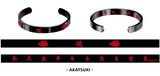 Jiraiya/Itachi secondary metal bracelets(internal diameter 64mm x 8mm)