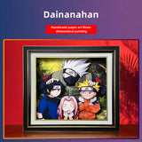 Dainanahan handsome cartoon handicraft 3D drawing (for couples, birthday gifts, portraits)