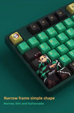 Tanjirou/Nezuko Mechanical Keyboard Three-mode wireless RGB backlit gaming office desktop esports Keyboard