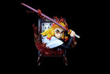 Kamado Tanjirou/Agatsuma Zenitsu character combat pose 1:1 decoration model hand toy ornaments Fighting posture