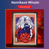 Namikaze Minato handsome cartoon handicraft 3D drawing (couples, birthday gifts, portraits)