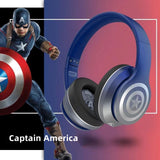 Super Hero Iron Man/Spiderman/Captain America wireless Bluetooth Headphone, 1 piece BT5.3 low latency gaming headset, TWS hi-Fi stereo sound quality transformer Earphone with microphone Gaming Travel sports Headphones