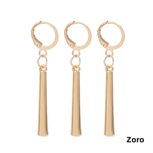 Zoro/Hancock/Law character personalized fashion earrings