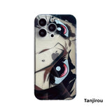 Nezuko/Tanjirou Apple silicone crash-resistant phone case（The biggest discount: Buy 1 get 1 free, please mark the free phone case model and style in the order when you buy! Any style will do!）