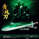 Killer Seven Magic Blade Qingfengdao  Sword 763PCS katana weapons building block(Can be connected to products)