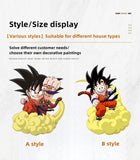 Son Goku/Son Gohan modelling handsome LED lights bring mural